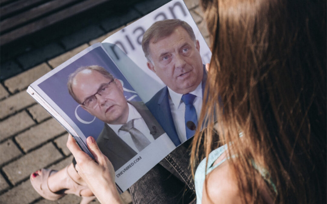 Kristijan Šmit predlaže sankcije protiv Milorada Dodika