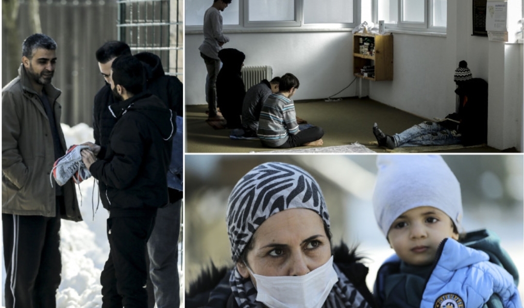 U kampovima u BiH oko 2.040 migranata, van prihvatnih centara zimu provodi njih 367