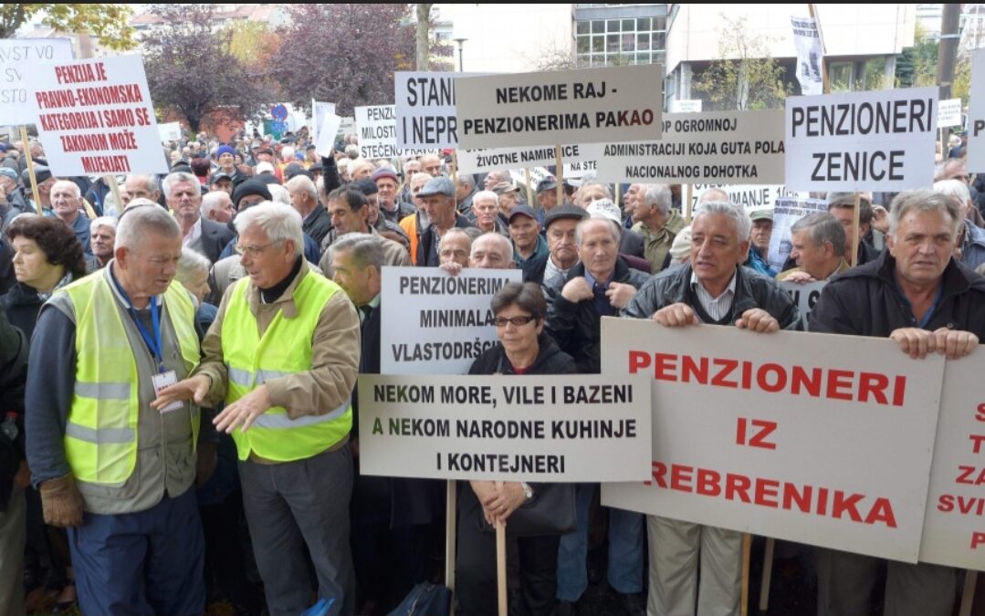 Penzioneri od Novalića traže hitno povećanje minimalne penzije!