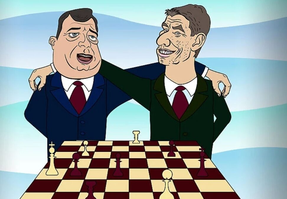 Kako su Milorad Dodik i Zoran Milanović završili u ljubavnom zagrljaju