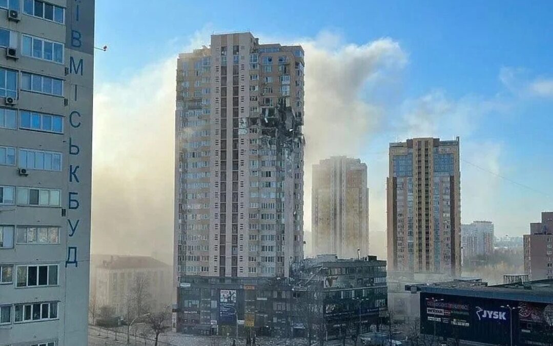 Ruska vojska tvrdi da nije gađala stambenu zgradu u Kijevu
