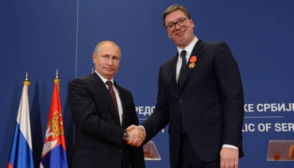 Mir ugrožen, Srbija je Putinov trojanski konj