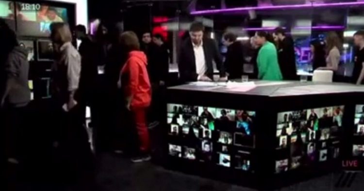 Kompletno osoblje ruskog TV kanala dalo otkaz tokom programa uživo (VIDEO)