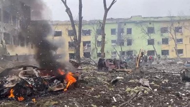 Snimci bombardovanog porodilišta i dječje bolnice u Mariupolju obilaze svijet