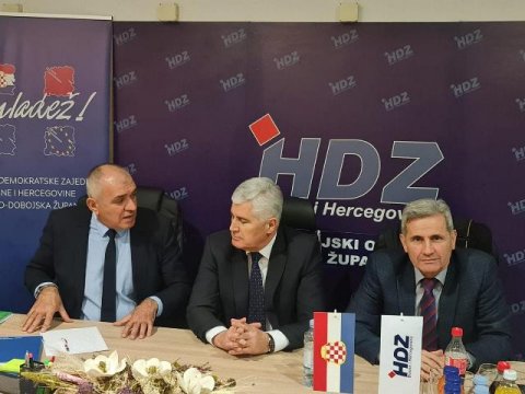 Čović u Žepču: Kriza u BiH, ona politička i društvena, mora se žurno rješavati 
