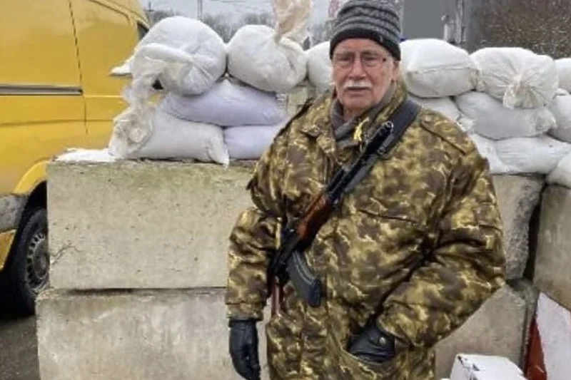 Bivši predsjednik Ukrajinskog ragbi saveza u 83. godini uzeo oružje u ruke i otišao u rat
