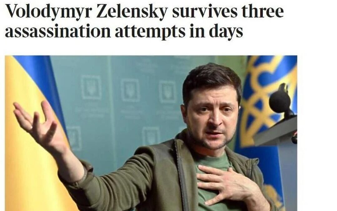 Times piše kako je Zelenski posljednjih dana preživio tri pokušaja atentata