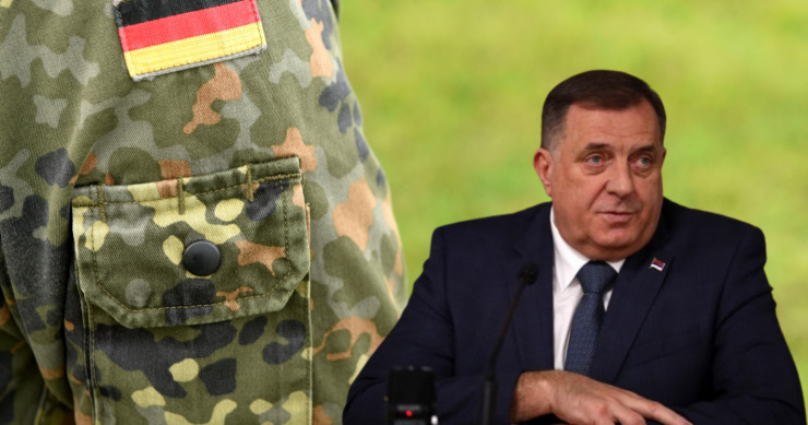 Dodik: Njemački vojnici nisu dobrodošli u BiH