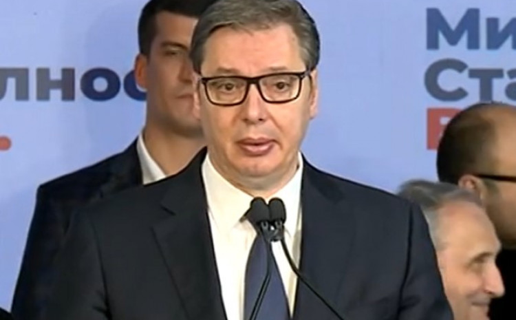 Aleksandar Vučić proglasio pobjedu: Postao novi/stari predsjednik Srbije